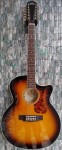 Guild F-2512CE Deluxe Maple 12-String Electro-Acoustic Cutaway, Antique Burst