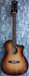 Guild Westerly OM-260CE Electro-Acoustic Cutaway, Deluxe Burl