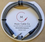 Music Cable Co Instrument Cable CoreM 3m Straight-to-Right, Platinum