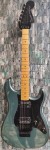 Squier Contemporary Stratocaster HH FR, Roasted Maple Fingerboard, Black Pickguard, Gunmetal Metallic