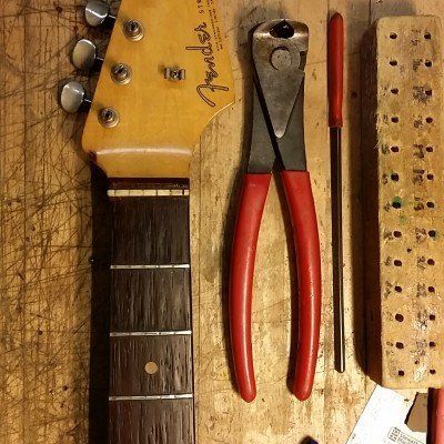 1962 Fender Strat Refret