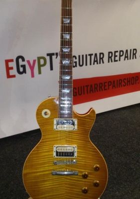 Fitting Period Correct Inlays to a Gibson Historic Custom Shop Les
