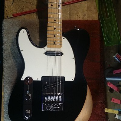 Custom Carving and Evertune Installation on a Telecaster