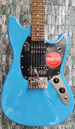 Squier Sonic Mustang HH, Laurel Fingerboard, California Blue