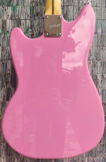 Squier Sonic Mustang HH, Maple Fingerboard, Flash Pink