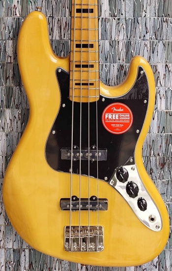 Squier Classic Vibe '70s Jazz Bass, Maple Fingerboard, Natural