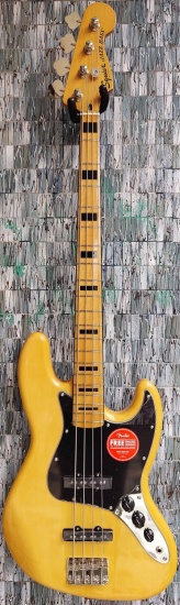 Squier Classic Vibe '70s Jazz Bass, Maple Fingerboard, Natural