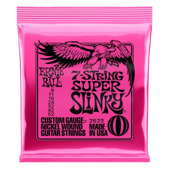 Ernie Ball 7 STRING SUPER SLINKY SET 9-52