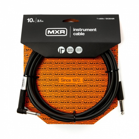 MXR 10ft Standard  Instrument Cable - Straight to Angle