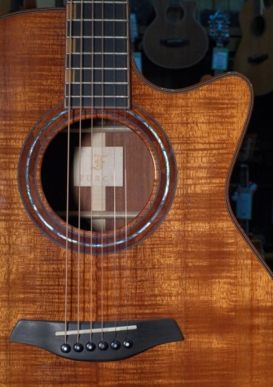 Furch Rainbow Gc-KK All Koa Grand Auditorium Cutaway Acoustic