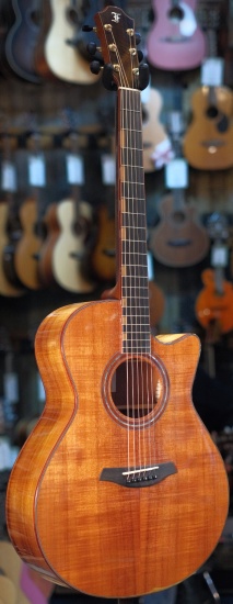 Furch Rainbow Gc-KK All Koa Grand Auditorium Cutaway Acoustic