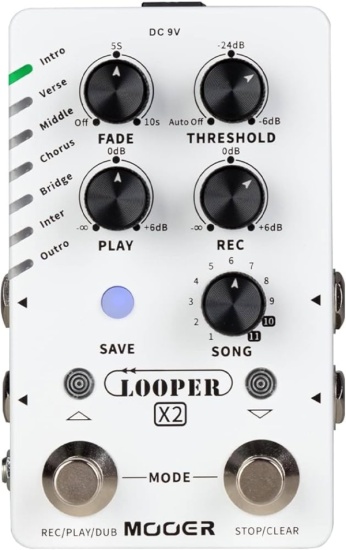 Mooer Groove Loop Drum Machine + Looper Pedal - jimmyegypt.com