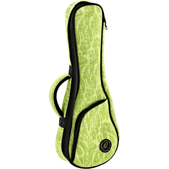 Ortega Jean Color Series Soprano Ukulele Bag, Green