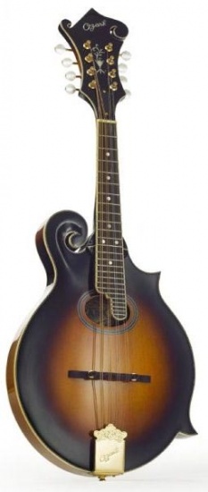 Ozark 2256 F Style Mandolin w/ Soundhole, Sunburst