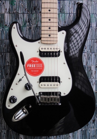 Squier Contemporary Stratocaster HH Left-Handed, Black Metallic