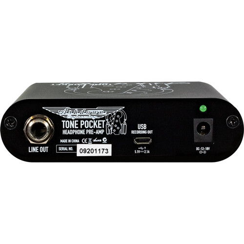 Ashdown Tone Pocket V2.0 Bass Headphone Amplifier, Black