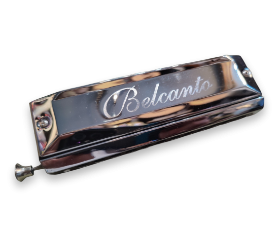 Belcanto 12 Hole Chromatic Harmonica