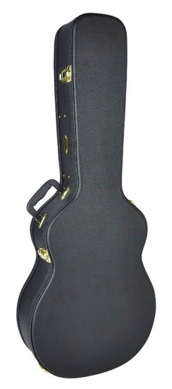 Boston Standard Series Shaped Woodshell Acoustic Guitar Case, Grand Auditorium