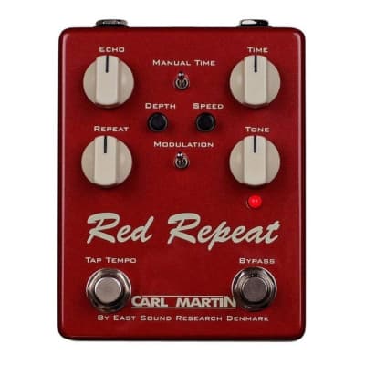 Carl Martin Red Repeat Delay Pedal (Ex-Demo)