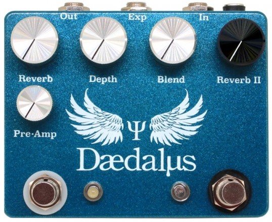 CopperSound   Deadalus Dual Reverb Pedal