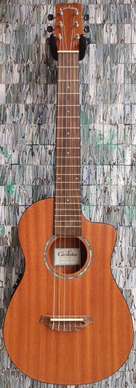 Cordoba Mini II Mahogany Electro-Acoustic Nylon Cutaway Travel Guitar