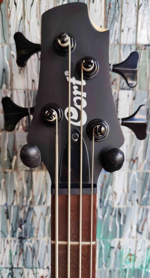 Cort Action Deluxe AS Bass, Open Pore Natural