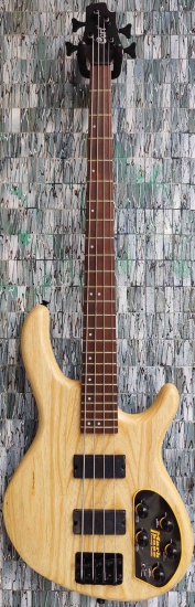 Cort Action Deluxe AS Bass, Open Pore Natural