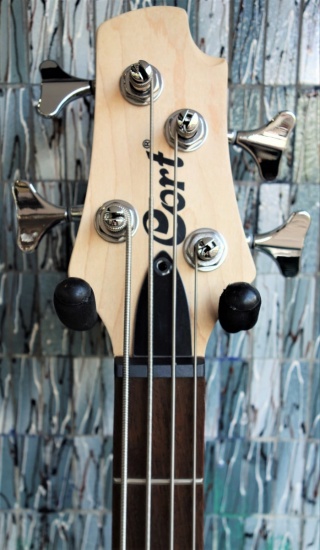 Cort Action PJ Bass, Open Pore Black