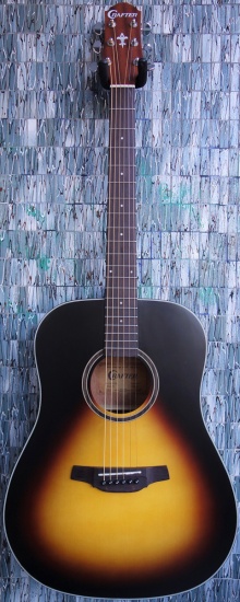 Crafter HD-100 OP Acoustic Guitar, Vintage Sunburst