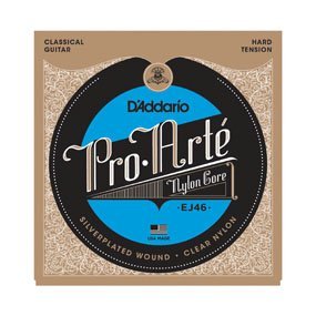 D'Addario Pro Arte Nylon Core Classical Guitar String Set, Hard Tension