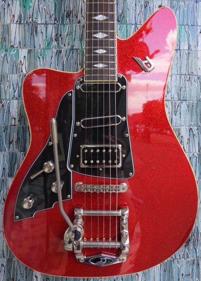 Duesenberg Paloma Left-Handed, Red Sparkle