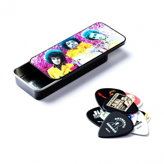 Dunlop Jimi Hendrix Experienced? Medium Gauge Pick Tin