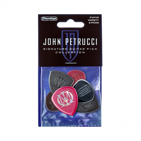 Dunlop John Petrucci Signature Pick Variety Collection, Pack of 6