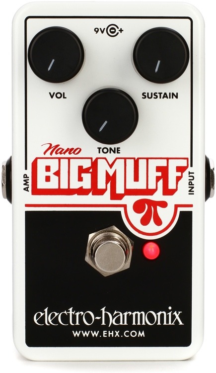 EHX Nano Big Muff Pi Distortion/Fuzz/Overdrive Pedal