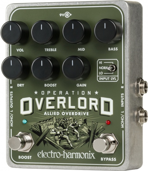 Electro-Harmonix Operation Overlord Allied Overdrive Pedal