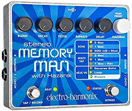 Electro-Harmonix Stereo Memory Man with Hazarai