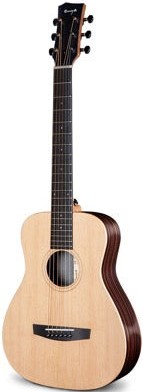 Enya EB-X1 Pro Solid Spruce 1/2 Size Acoustic Travel Guitar