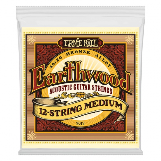 Ernie Ball Earthwood 2012 80/20 BRONZE 12 STRING MEDIUM SET