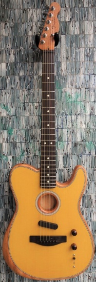 Fender Acoustasonic Player Telecaster, Rosewood Fingerboard, Butterscotch Blonde