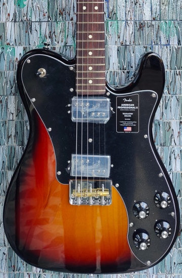 Fender American Professional II Telecaster Deluxe, Rosewood Fingerboard, 3-Color Sunburst