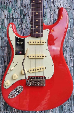 Fender American Vintage II 1961 Left-Handed Stratocaster, Rosewood Fingerboard, Fiesta Red