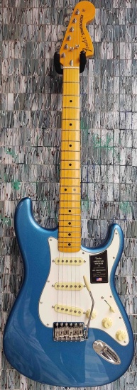 Fender American Vintage II 1973 Stratocaster, Maple Fingerboard, Lake Placid Blue