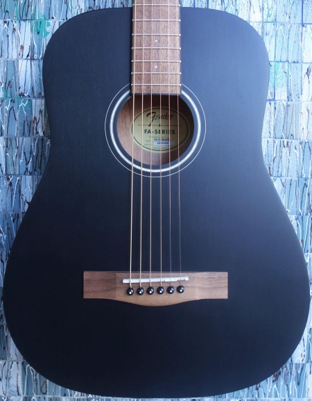 Fender FA-15 3/4 Scale Acoustic Guitar, Black