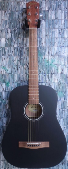 Fender FA-15 3/4 Scale Acoustic Guitar, Black