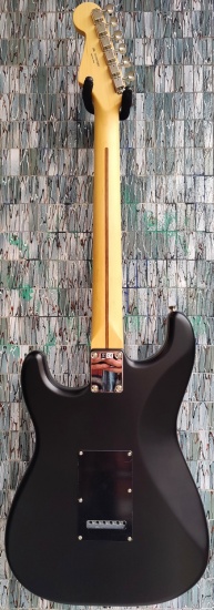 Fender Limited Edition Made in Japan Hybrid II Blackout Stratocaster, Maple Fingerboard, Satin Black