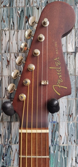 Fender Limited Edition Malibu Player Electro-Acoustic, Walnut Fingerboard, All Mahogany