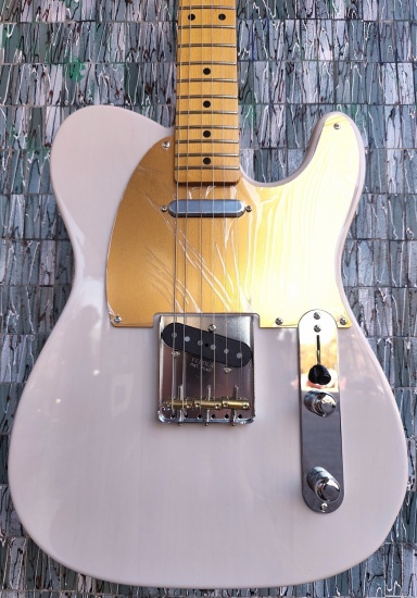 Fender Made in Japan JV Modified '50s Telecaster, Maple Fingerboard, White Blonde