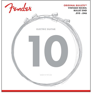 Fender Original Bullets 3150R Pure Nickel Electric Guitar Strings, 10-46