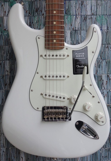Fender Player Series Stratocaster, Pau Ferro Fingerboard, Polar White