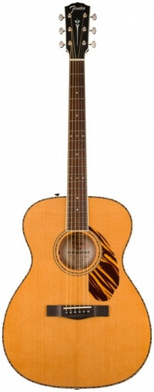 Fender PO-220E Electro-Acoustic Orchestra, Ovangkol Fingerboard, Natural